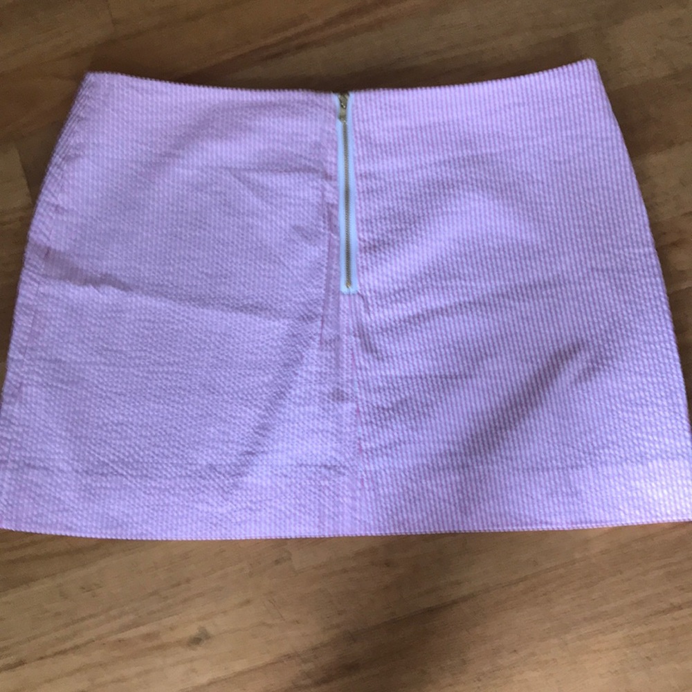 NWOT Lilly Pulitzer Seersucker Mini Skirt
